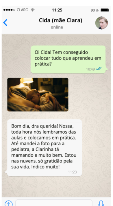 Depoimento de aluna 2